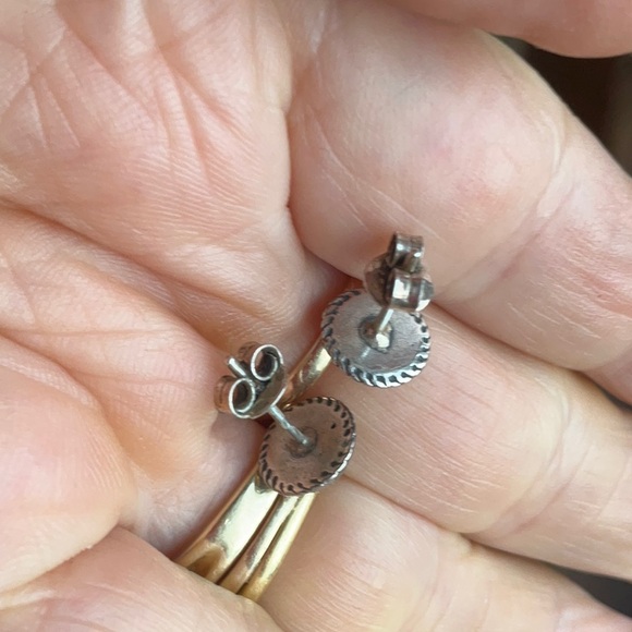 Sterling and Amber earrings! - Picture 4 of 7